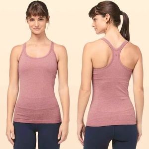 Like new Lululemon Ebb to street tank
Sz. 4. Mauve, size 4